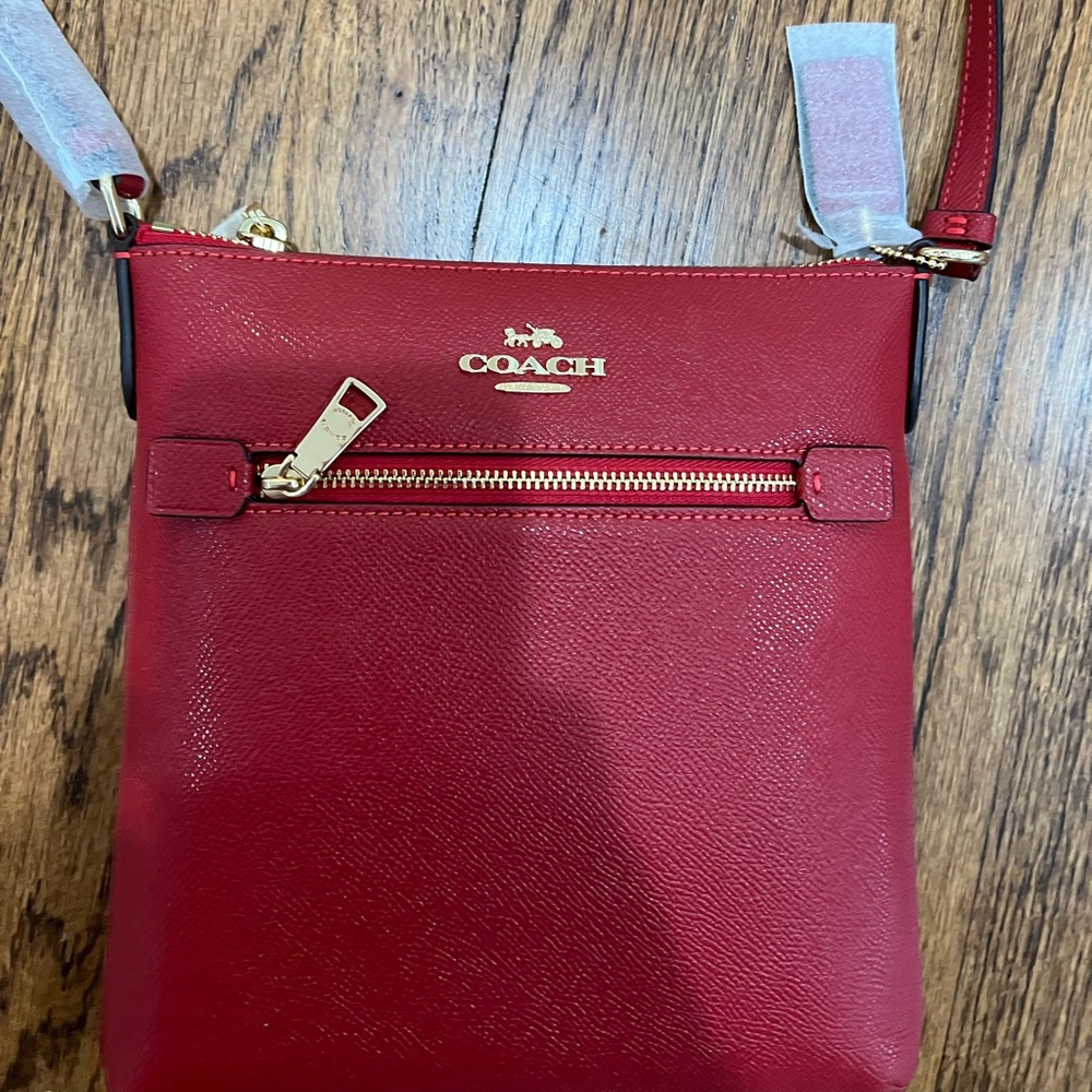 Coach Mini Rowan File Bag NWOT